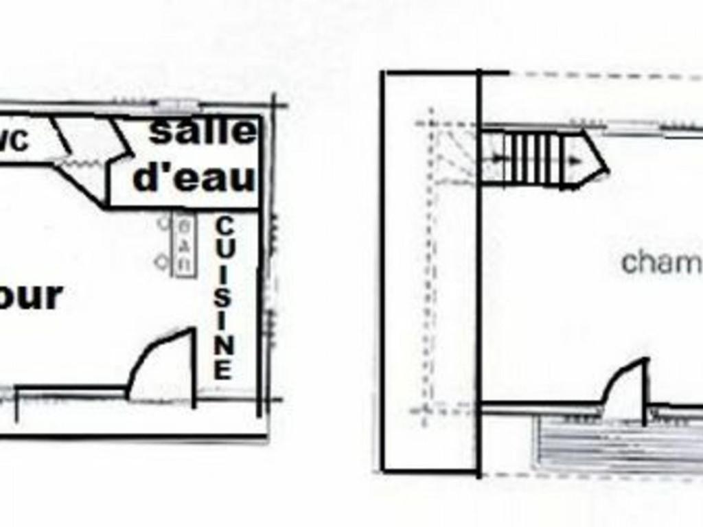 Chalet Le Val-d'Ajol, 2 pièces, 2 personnes - FR-1-589-230