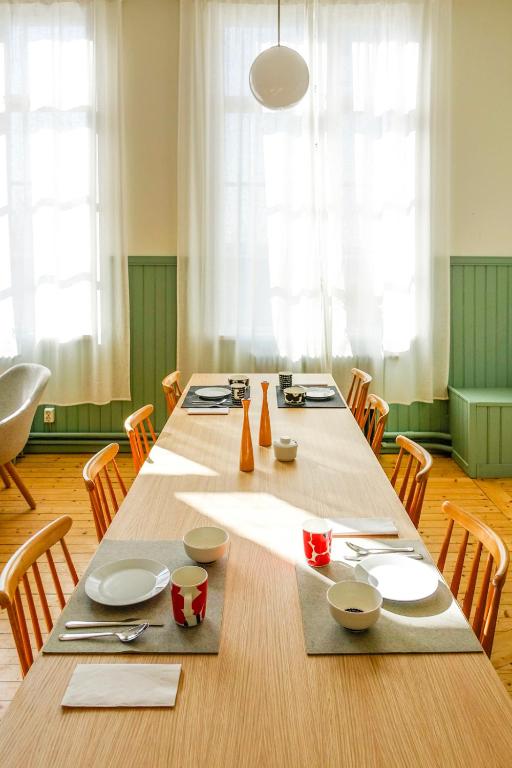 Restaurace v ubytování Nordic Refuge B&B