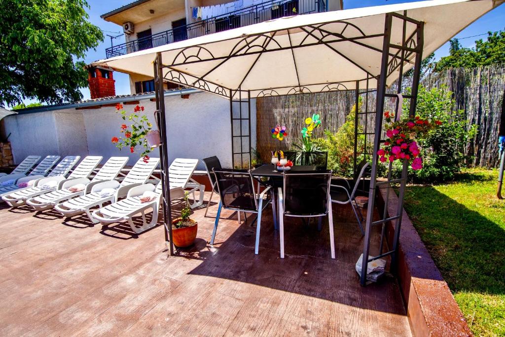 Zahrada ubytování Villa Anita