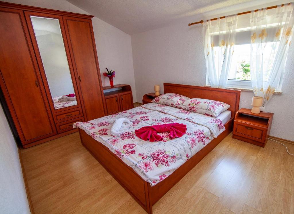 Postel nebo postele na pokoji v ubytování Villa Anita