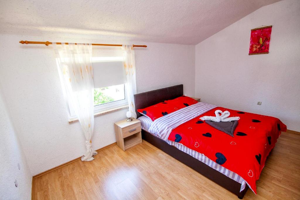 Postel nebo postele na pokoji v ubytování Villa Anita