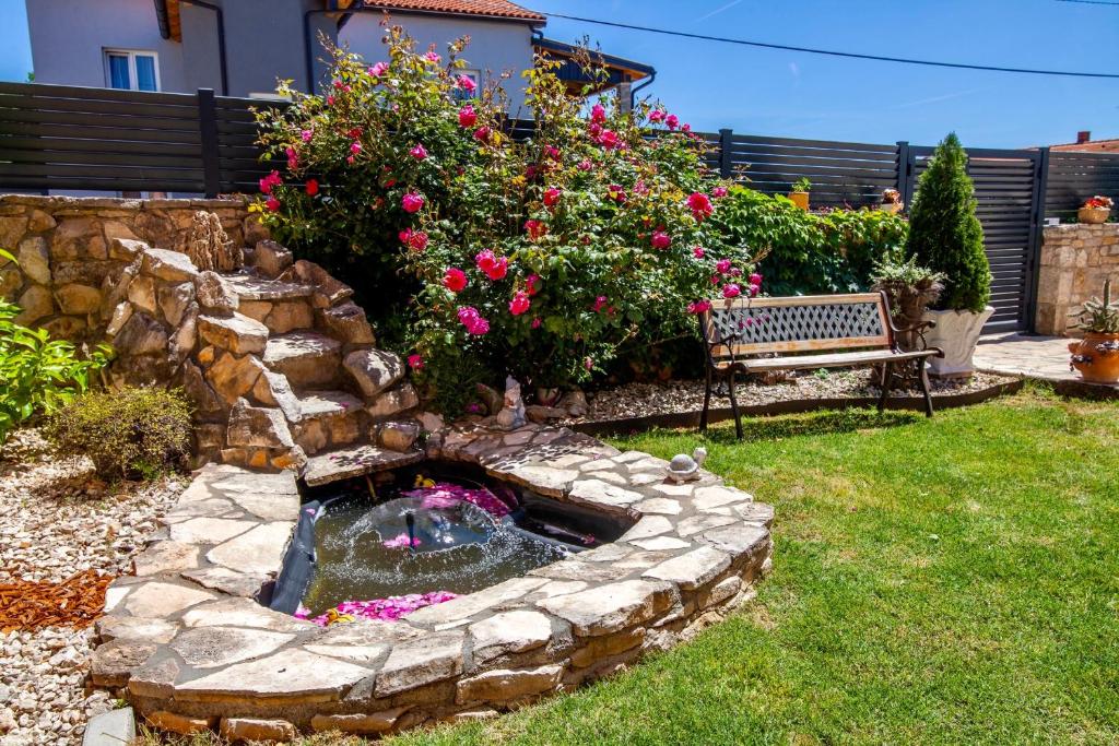 Zahrada ubytování Villa Anita