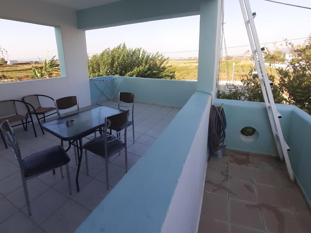 Balkón nebo terasa v ubytování Zikas apartments