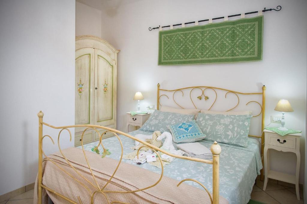 Postel nebo postele na pokoji v ubytování Holiday Room Sa Tebia