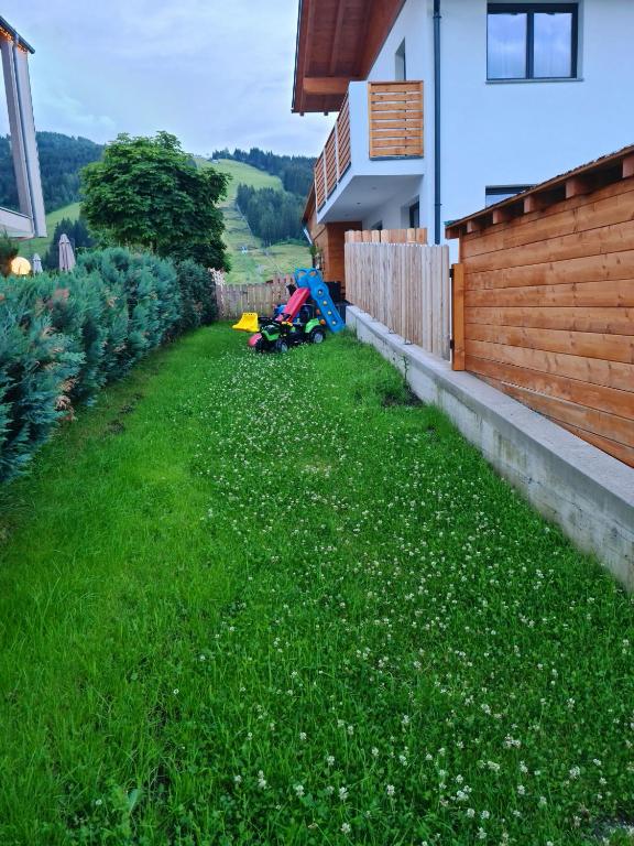 Vonkajšia záhrada v ubytovaní WiWa Appartement
