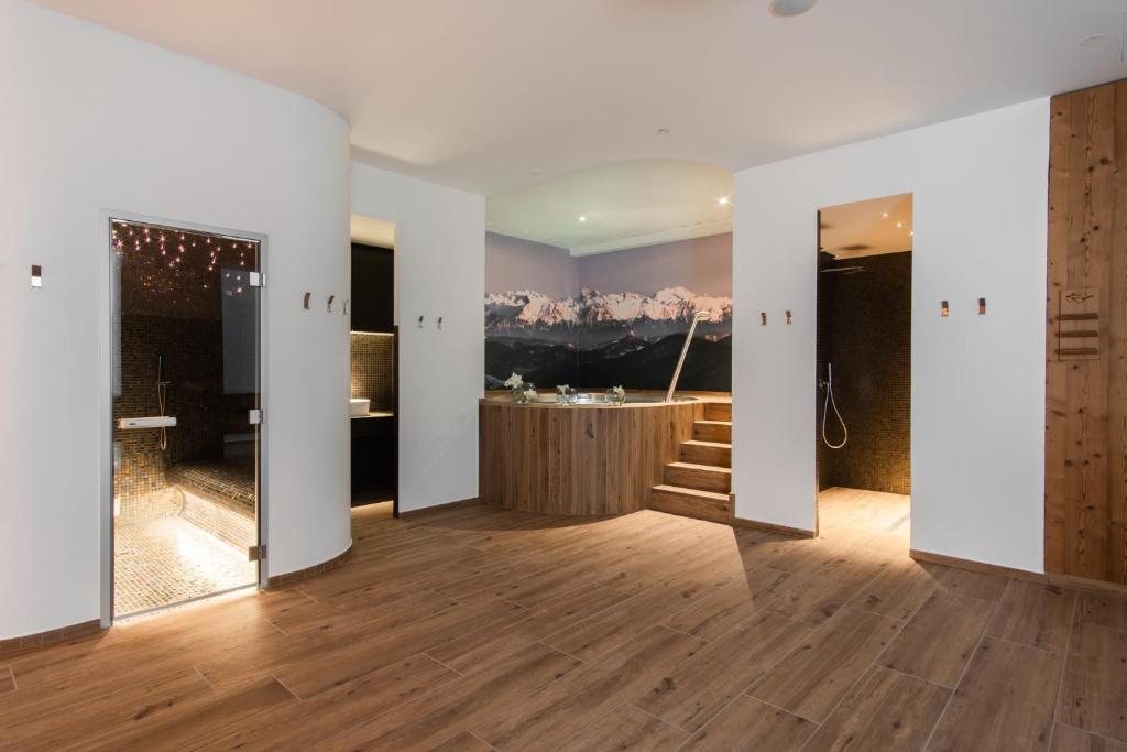 Kuchyň nebo kuchyňský kout v ubytování Boutique Hotel Grahor