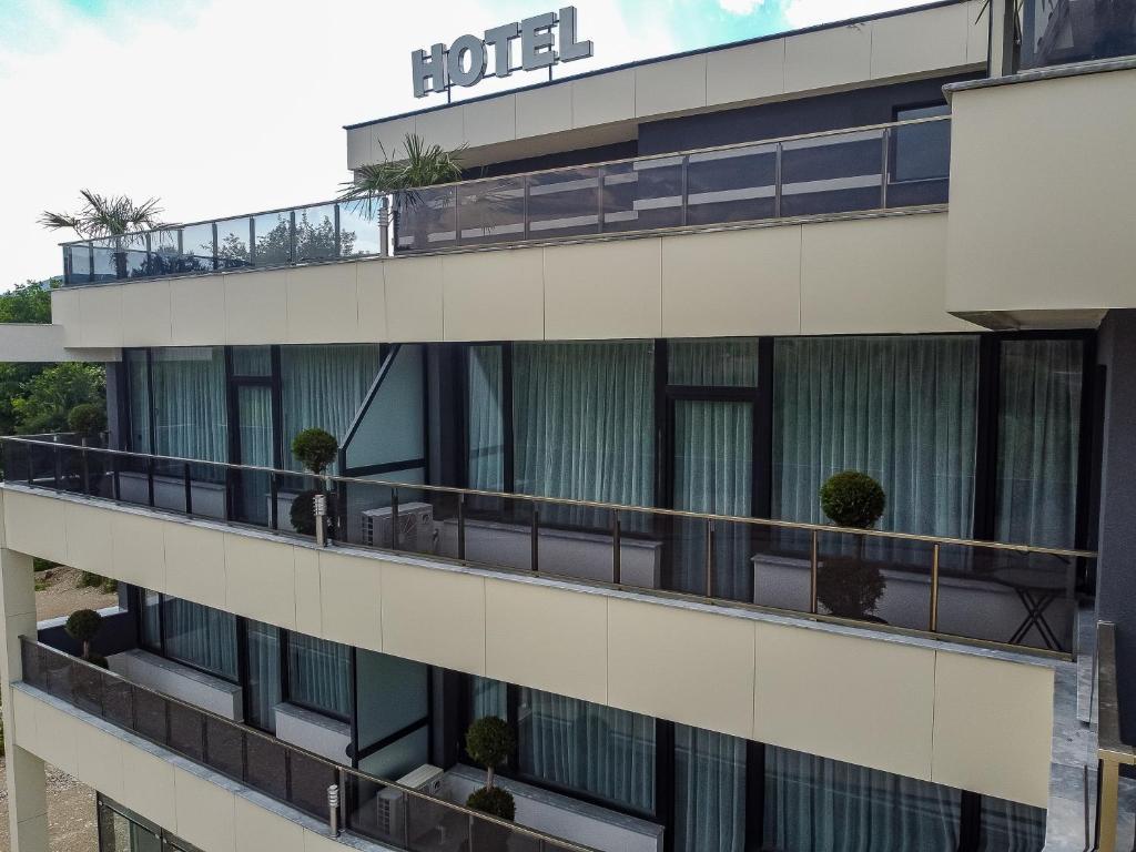 Balkón nebo terasa v ubytování Hotel Caesar 2