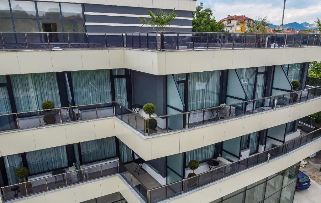 Budova, kde se hotel nachází