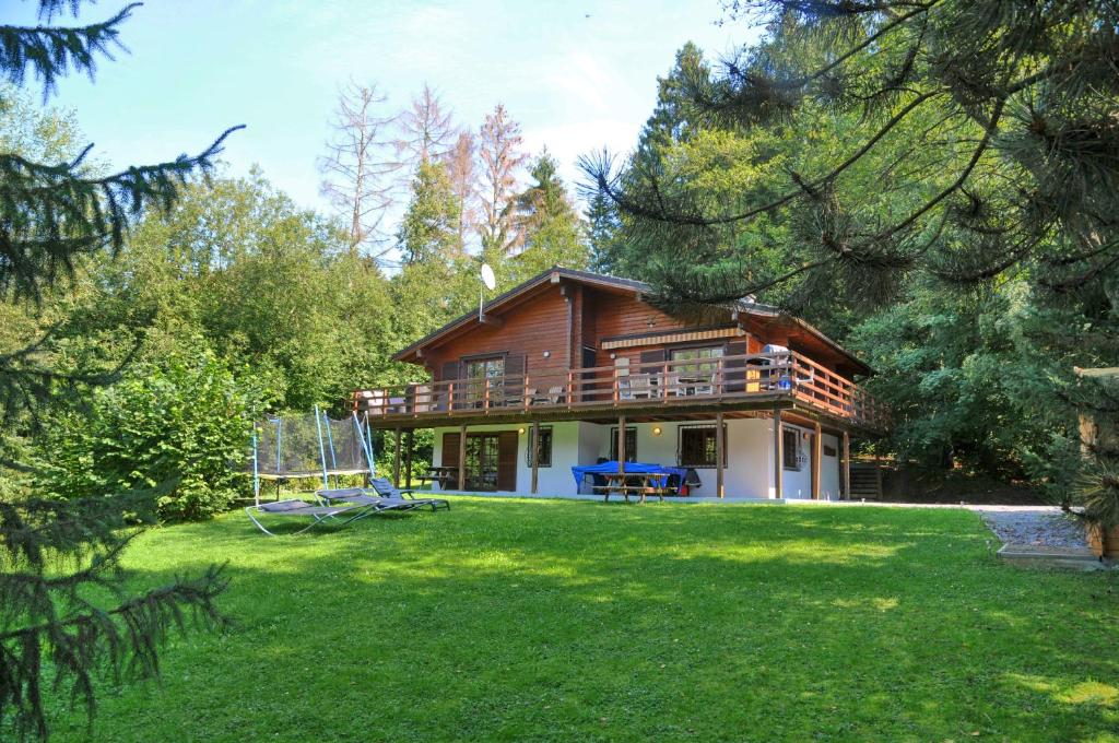 Zahrada ubytování Gite Kleine Beer