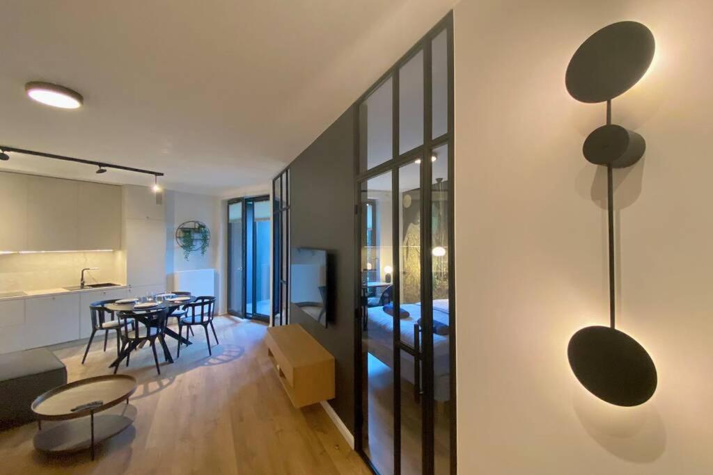Posedenie v ubytovaní Apartamenty Portova Q4Apartments