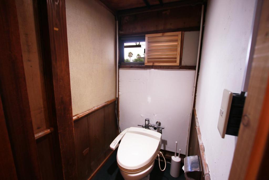 Koupelna v ubytování Atelier & Hostel Nagaisa-Ura