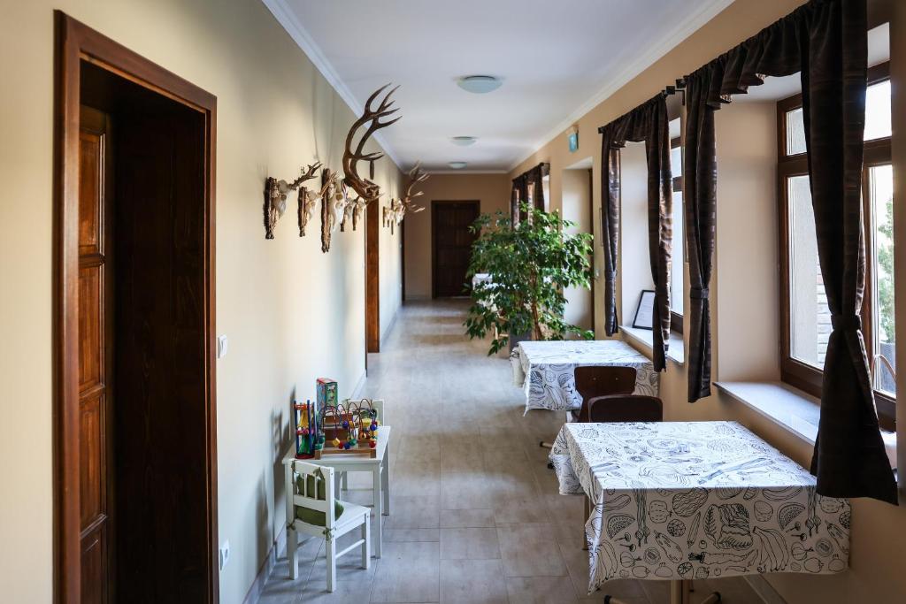Posezení v ubytování Szarvas apartman - Jakuzzis Vendégház Mány