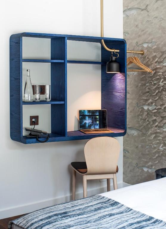 Postel nebo postele na pokoji v ubytování Boutique Hotel Miramar