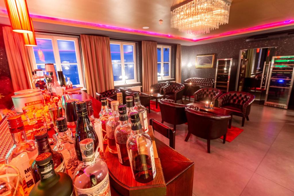 Nápoje v ubytování Hotel Hafenresidenz Stralsund