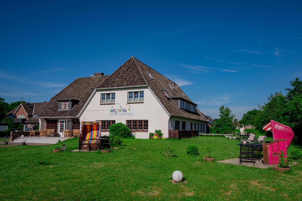 Zahrada ubytování Letj Briis