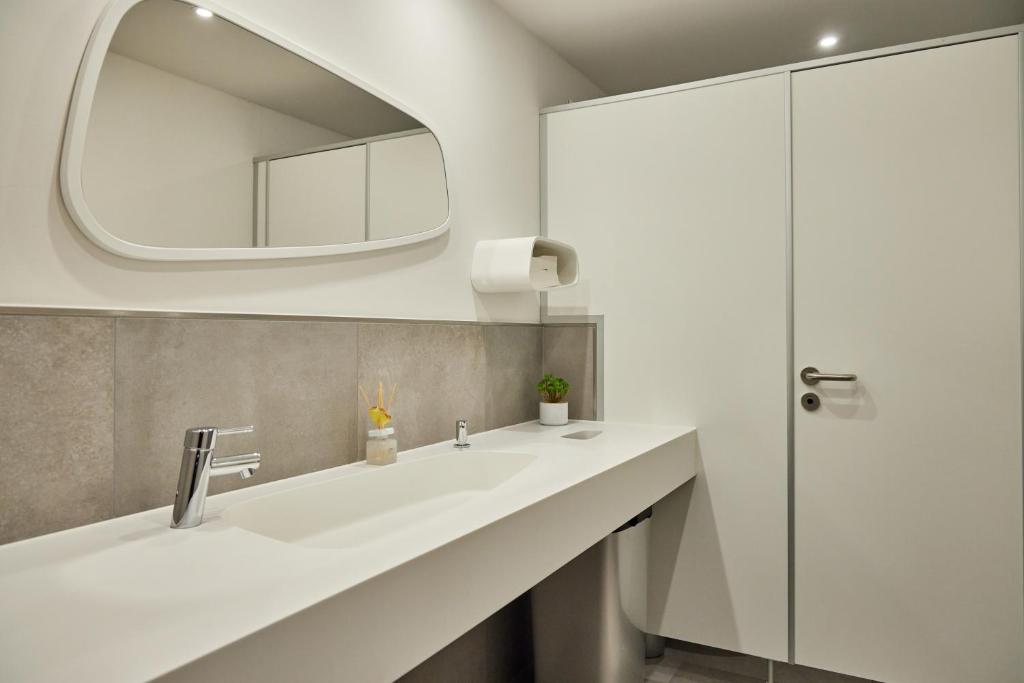 Koupelna v ubytování Hotel Alter Wirth