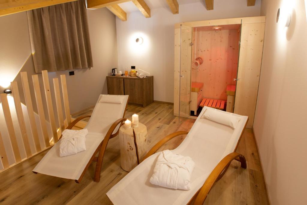 Posezení v ubytování Àlia Bianca Active & Family Hotel