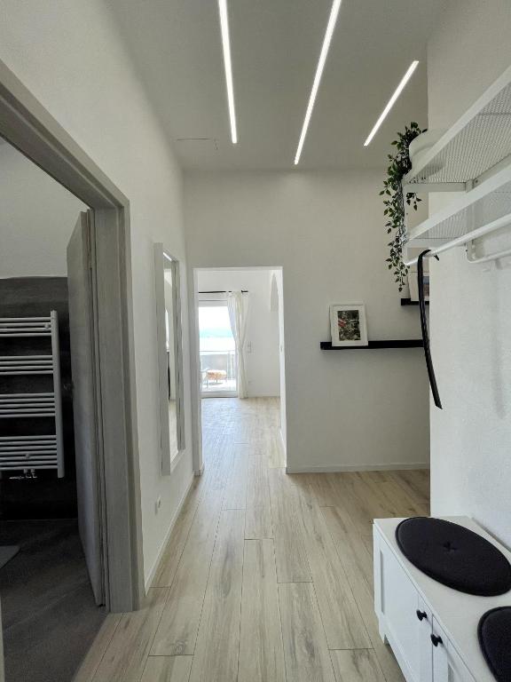 Kuchyň nebo kuchyňský kout v ubytování Lambda Holiday Apartments