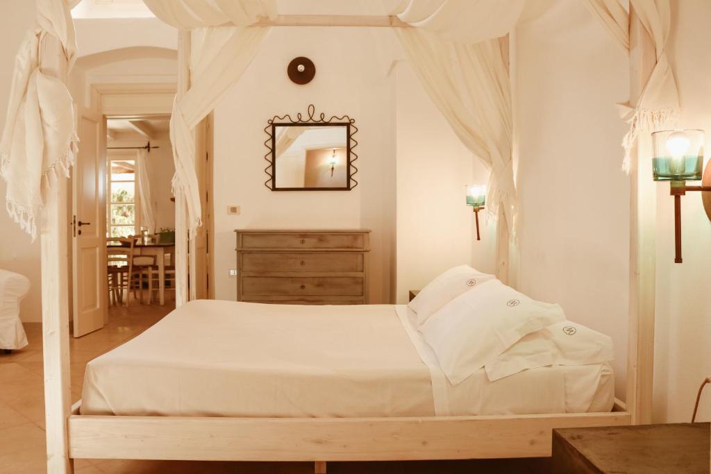 Krevet ili kreveti u jedinici u objektu Masseria Li Foggi