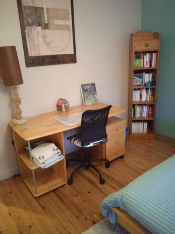 Knihovna v bed and breakfast