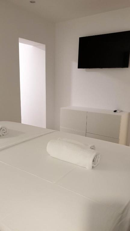 Posteľ alebo postele v izbe v ubytovaní Fiorino Rooms Korčula