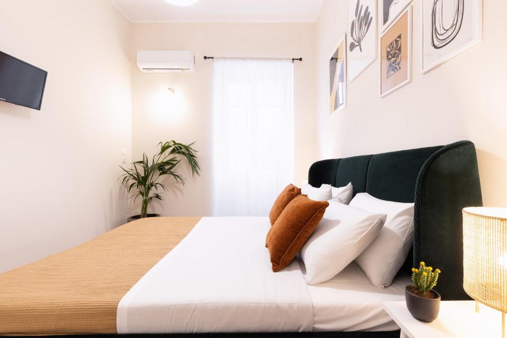 Posteľ alebo postele v izbe v ubytovaní Casa Moderna -Two Bedroom Apartment