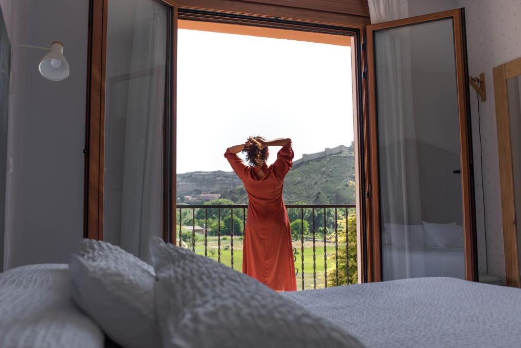 Balkón nebo terasa v ubytování Hotel Casa Cauma