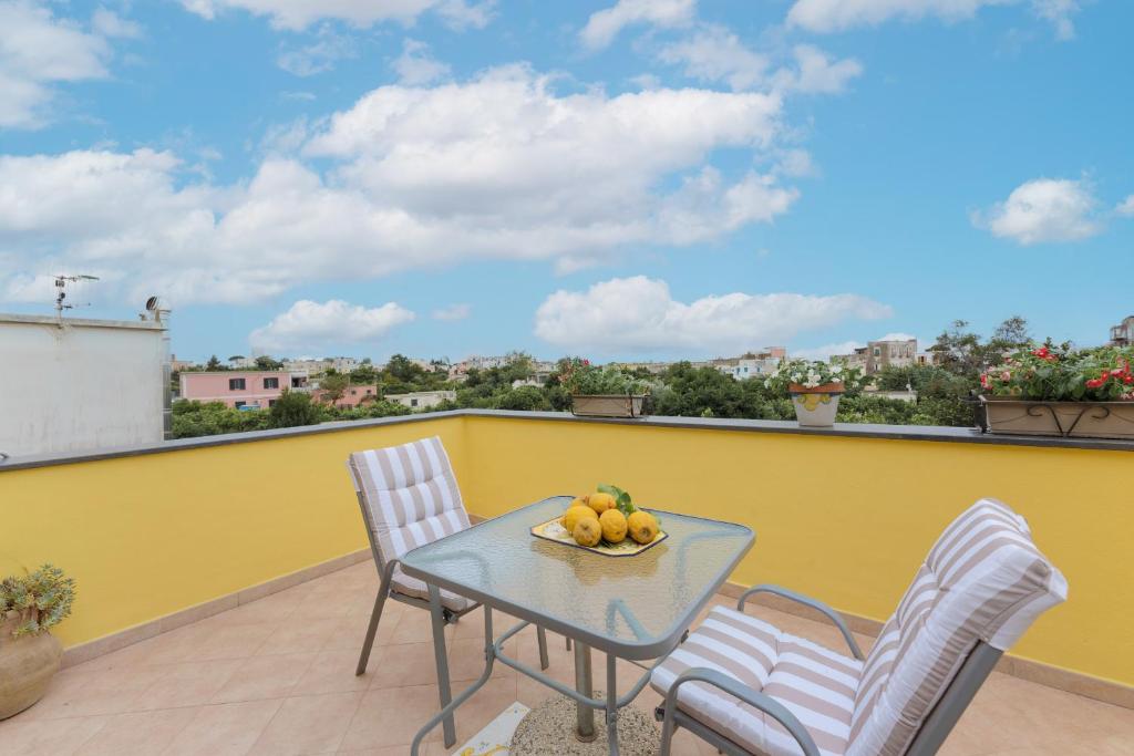 Balkon lub taras w obiekcie Il Poeta