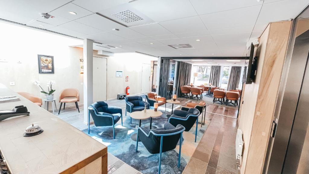 Posezení v ubytování Staffanstorps Gästis Hotell