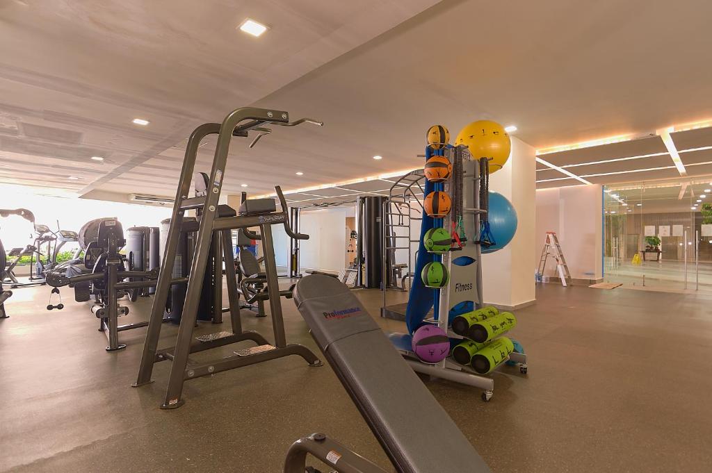 Fitness centrum a/nebo fitness zařízení v ubytování Maxwell Residences at Indah