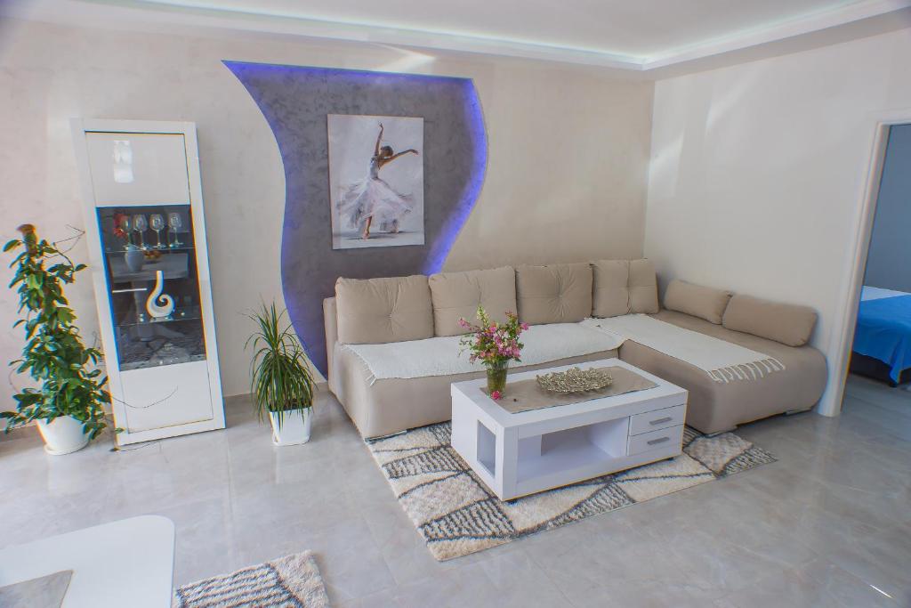 Posezení v ubytování Apartments KOVAC