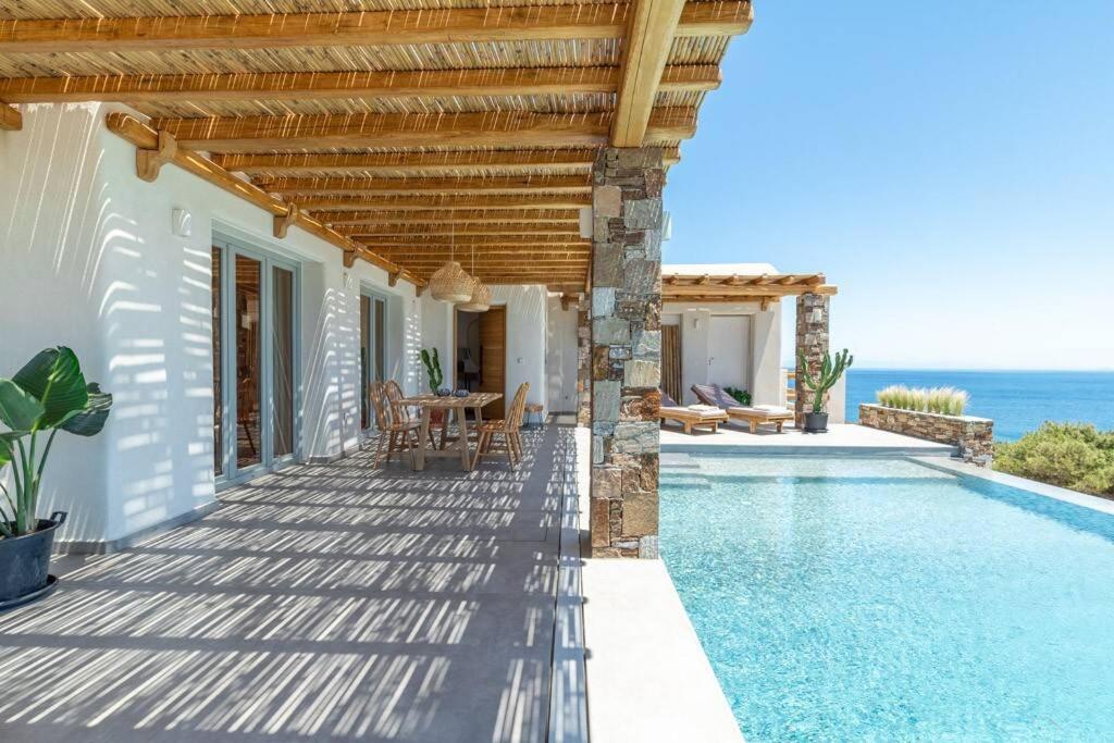 The swimming pool at or close to Villa Lefko