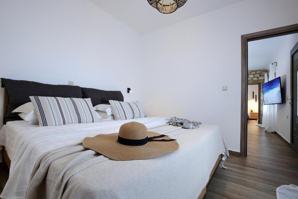 Postel nebo postele na pokoji v ubytování Georgia Villas