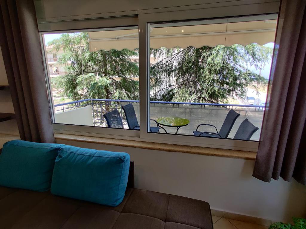 Balkón alebo terasa v ubytovaní Quiet luxury apartment near city center and port