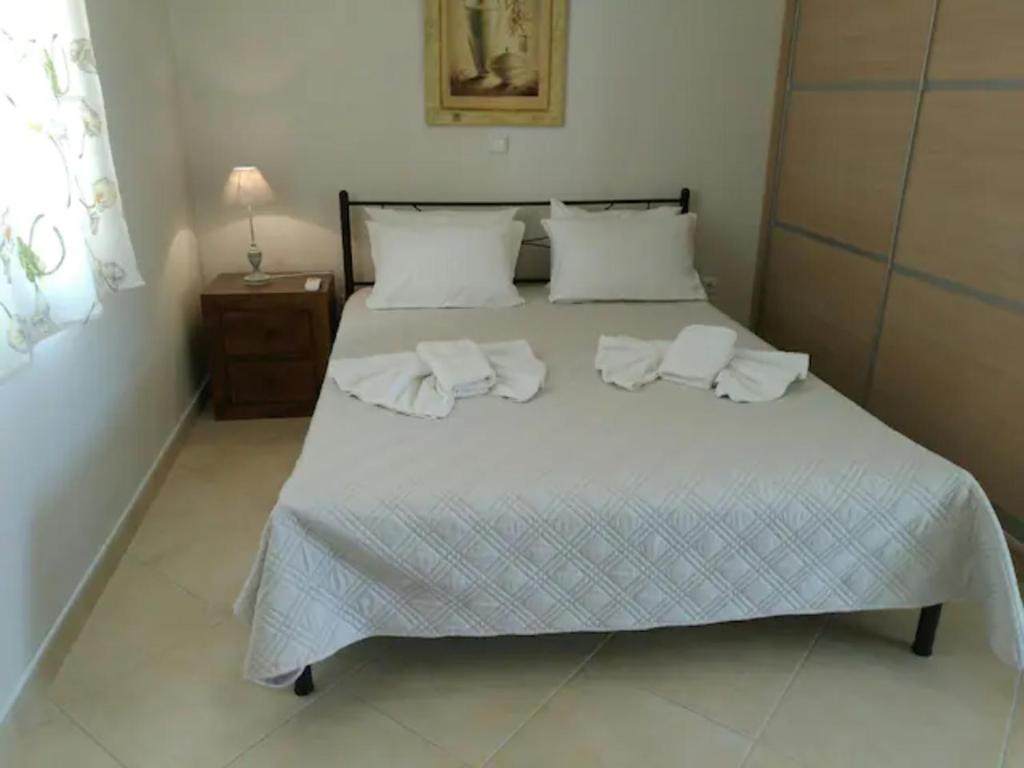 Posteľ alebo postele v izbe v ubytovaní Quiet luxury apartment near city center and port