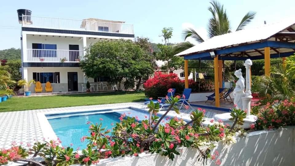 Bazén v ubytování Casa de Campo Palmarito nebo v jeho okolí