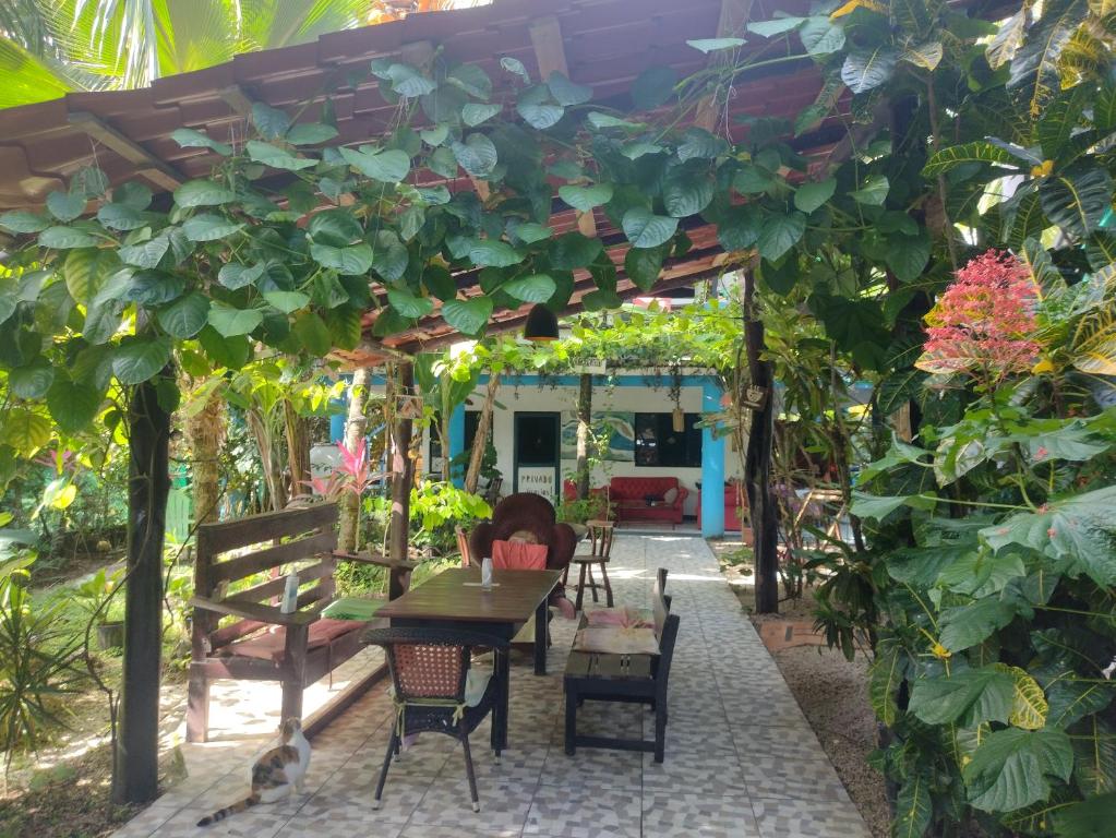Zahrada ubytování Cabinas del Mar