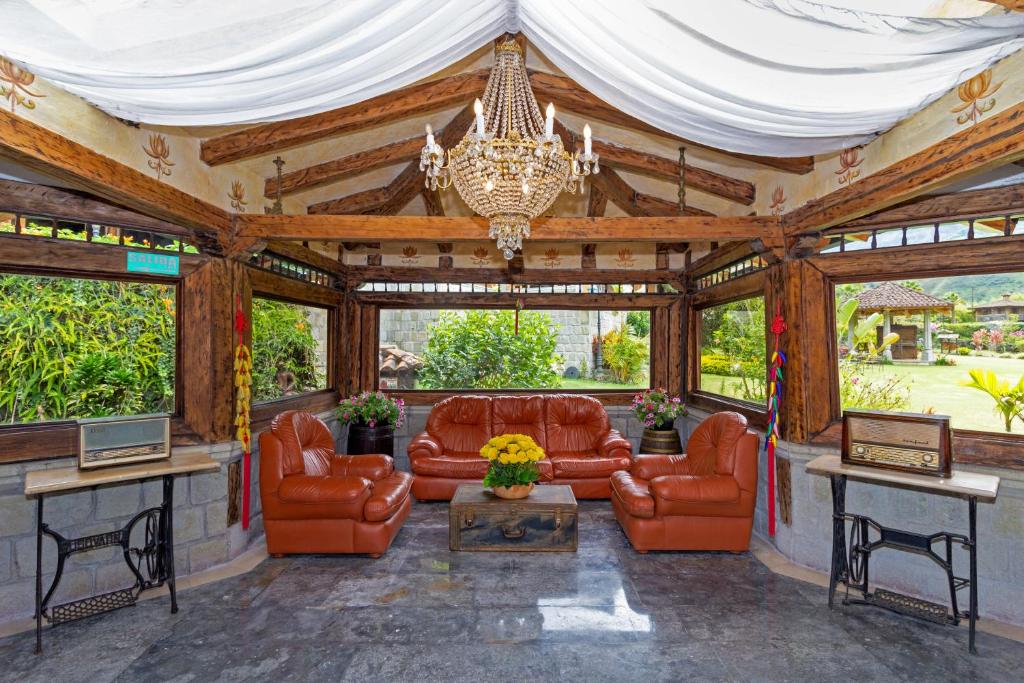 Posezení v ubytování Samari Spa Resort