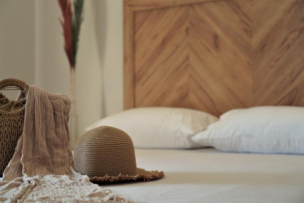 Letto o letti in una camera di MERAVIGLIA
