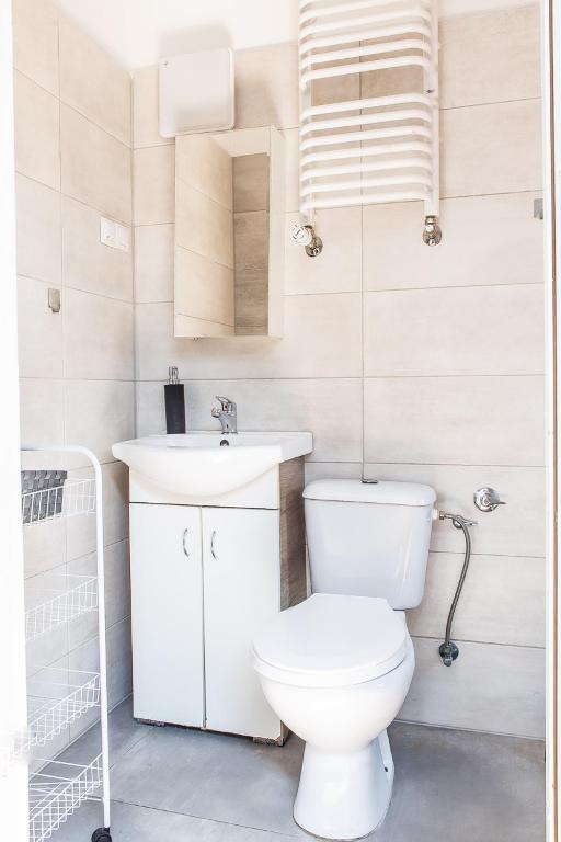 Kúpeľňa v ubytovaní Apartament Piastowska