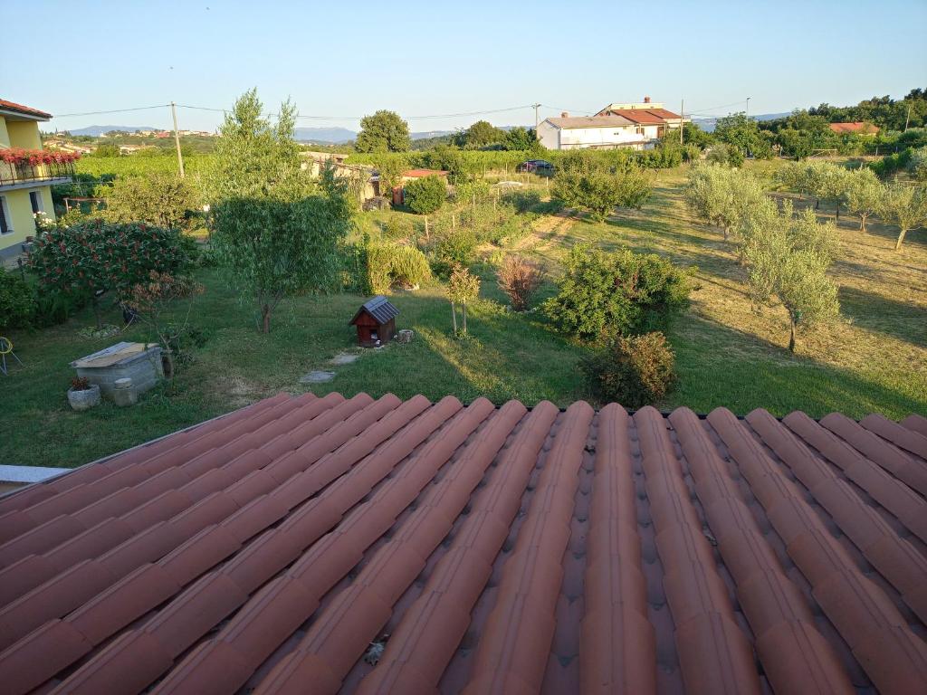 Zahrada ubytování Apartma Barižoni