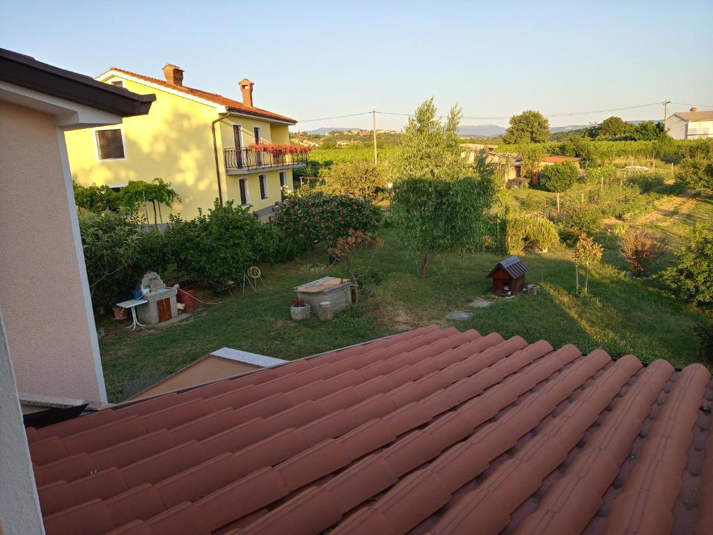 Zahrada ubytování Apartma Barižoni