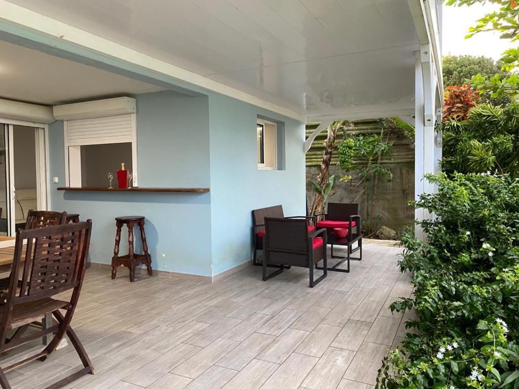 Zahrada ubytování La villa bleue