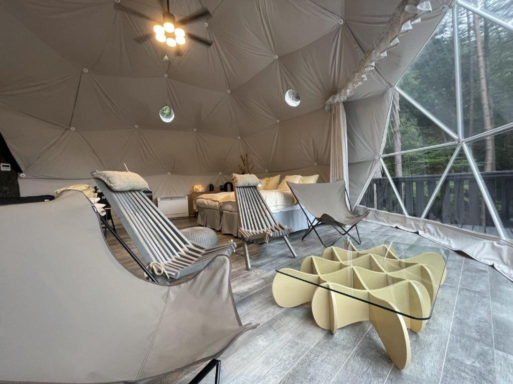 Setusvæði á TOCORO. Mt.Fuji CAMP&GLAMPING