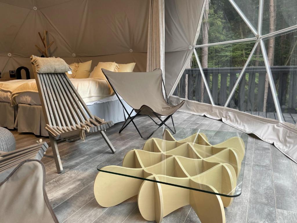 Setusvæði á TOCORO. Mt.Fuji CAMP&GLAMPING