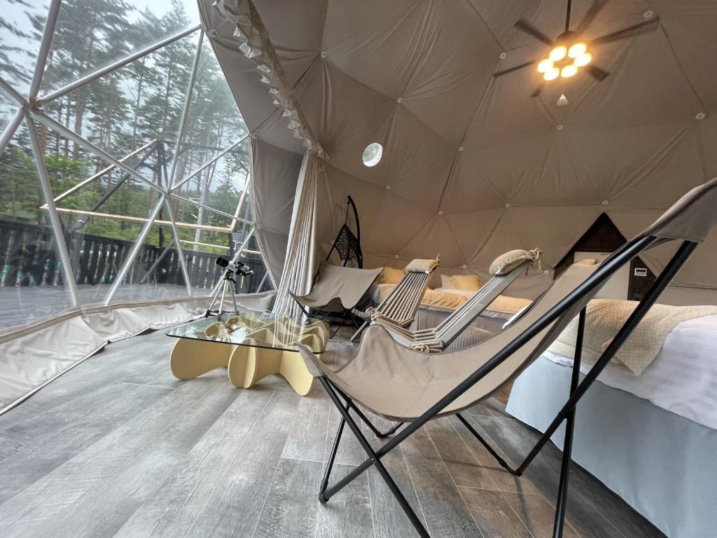 Setusvæði á TOCORO. Mt.Fuji CAMP&GLAMPING