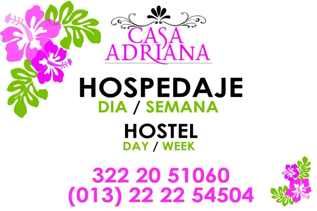 Certifikát, hodnocení, plakát nebo jiný dokument vystavený v ubytování Posada Casa Adriana