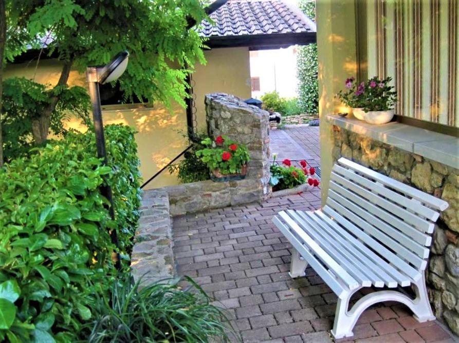 Zahrada ubytování B&B Ca di me
