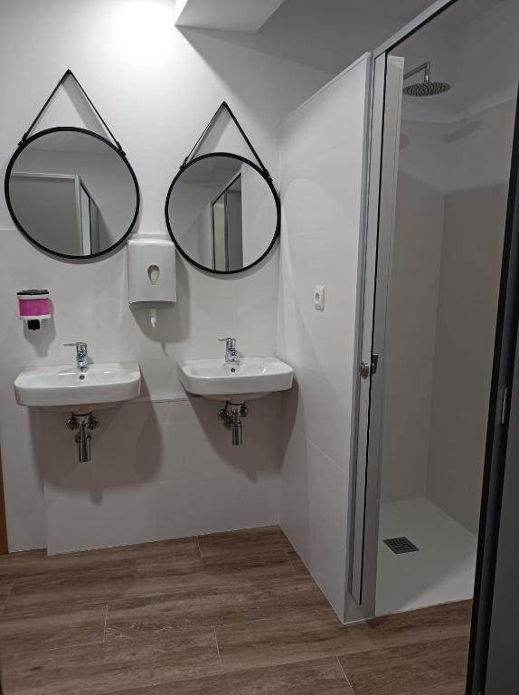 Kúpeľňa v ubytovaní Albergue Hostel Nuestra Señora del Camino