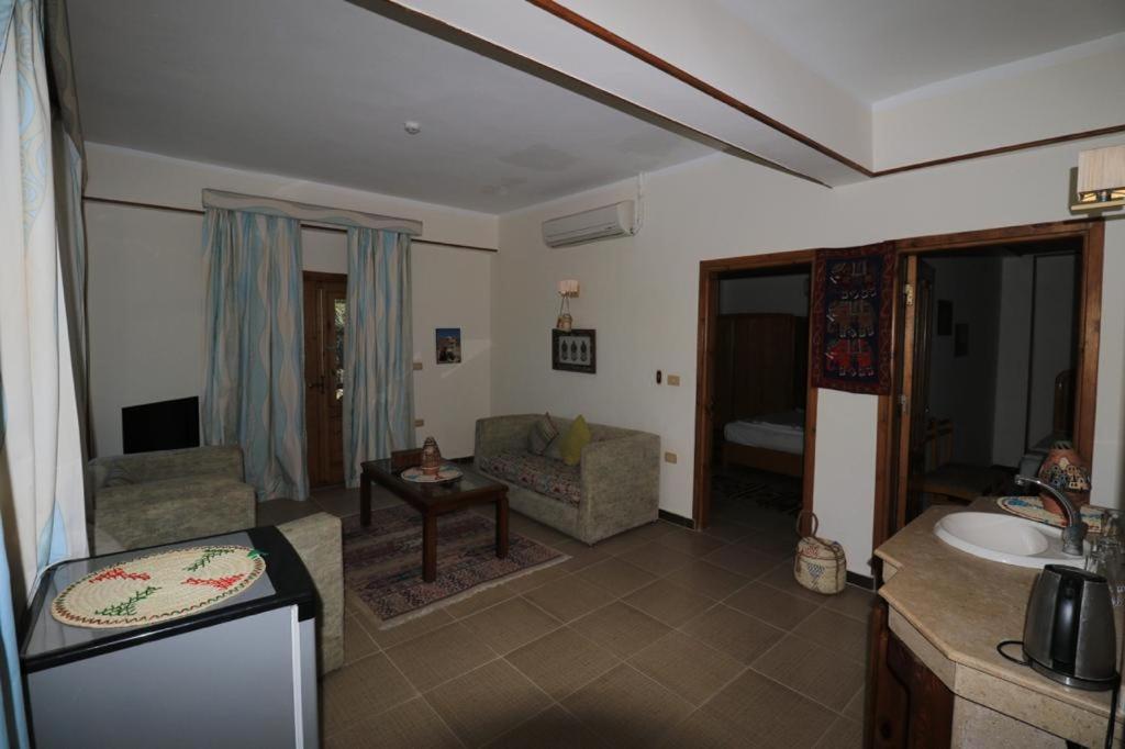 Posezení v ubytování Acacia Dahab Hotel